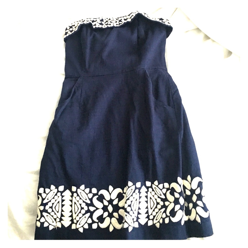 Vineyard Vines strapless dress